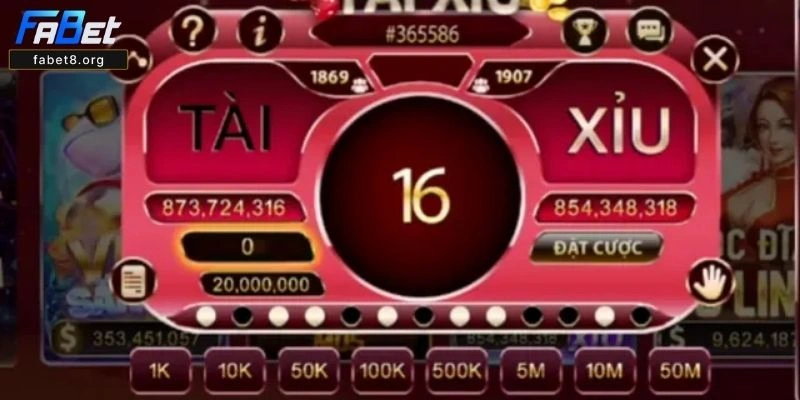 Tài xỉu Fabet
