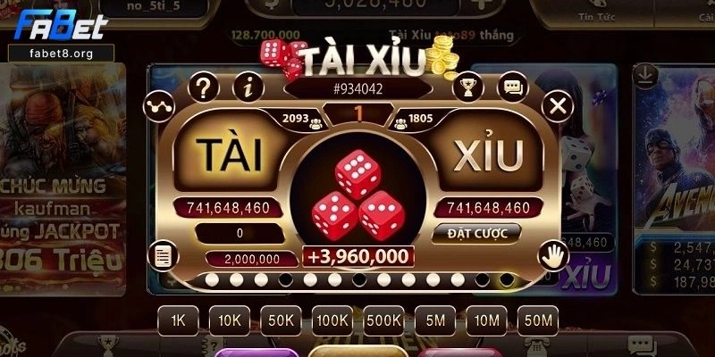 Tài xỉu Fabet