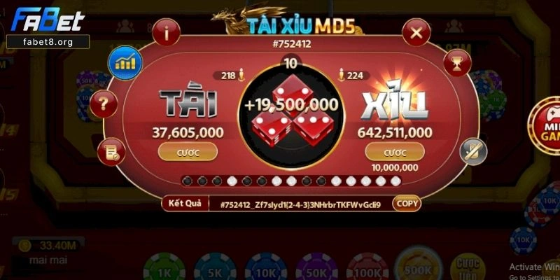 Tài xỉu Fabet